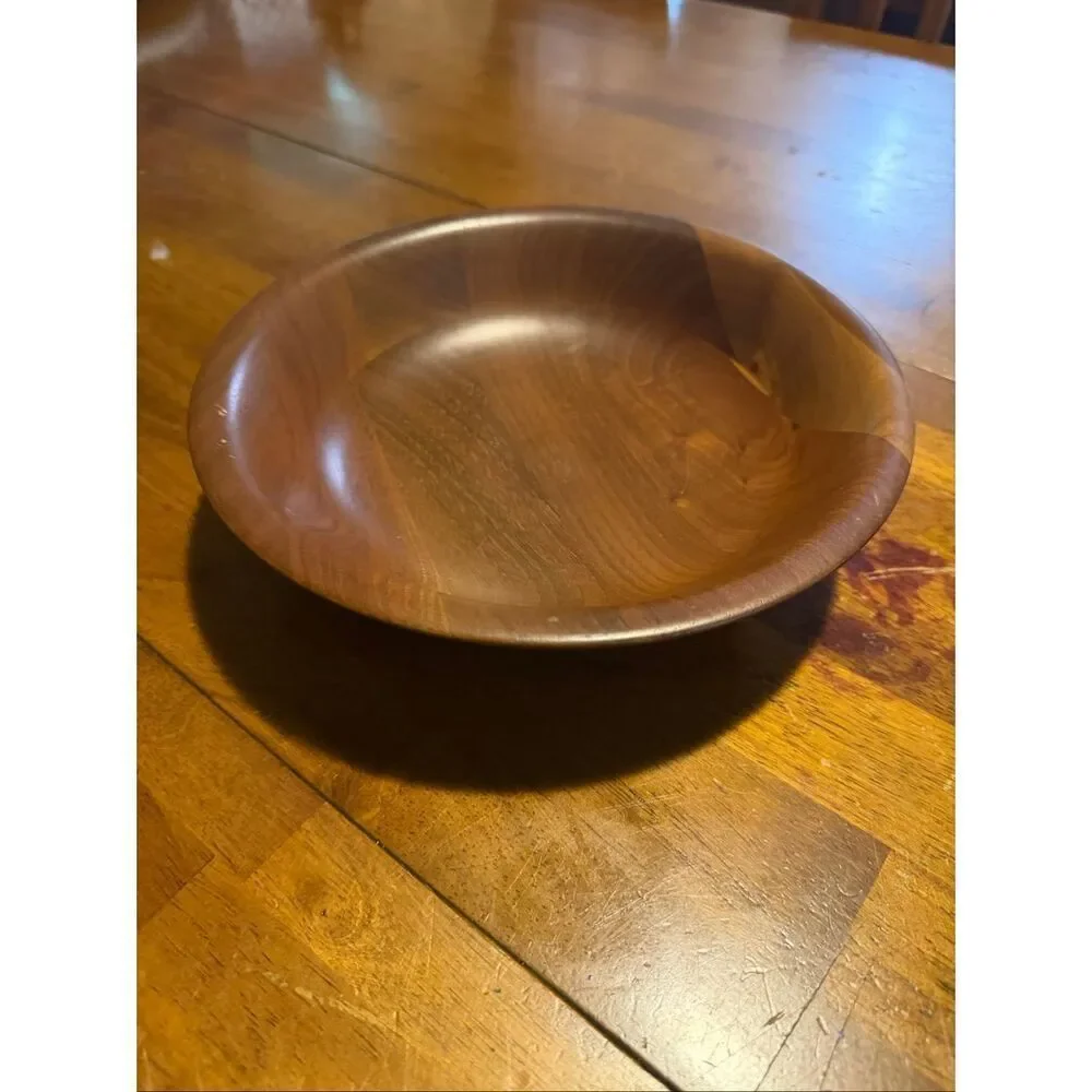 Vintage Solid Burl Walnut 9